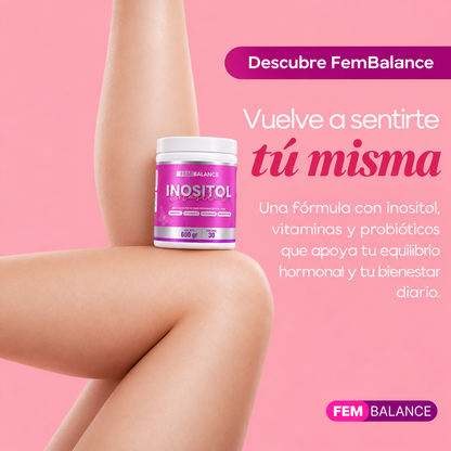 FEMBALANCE INOSITOL – 600 g | 30 Porciones